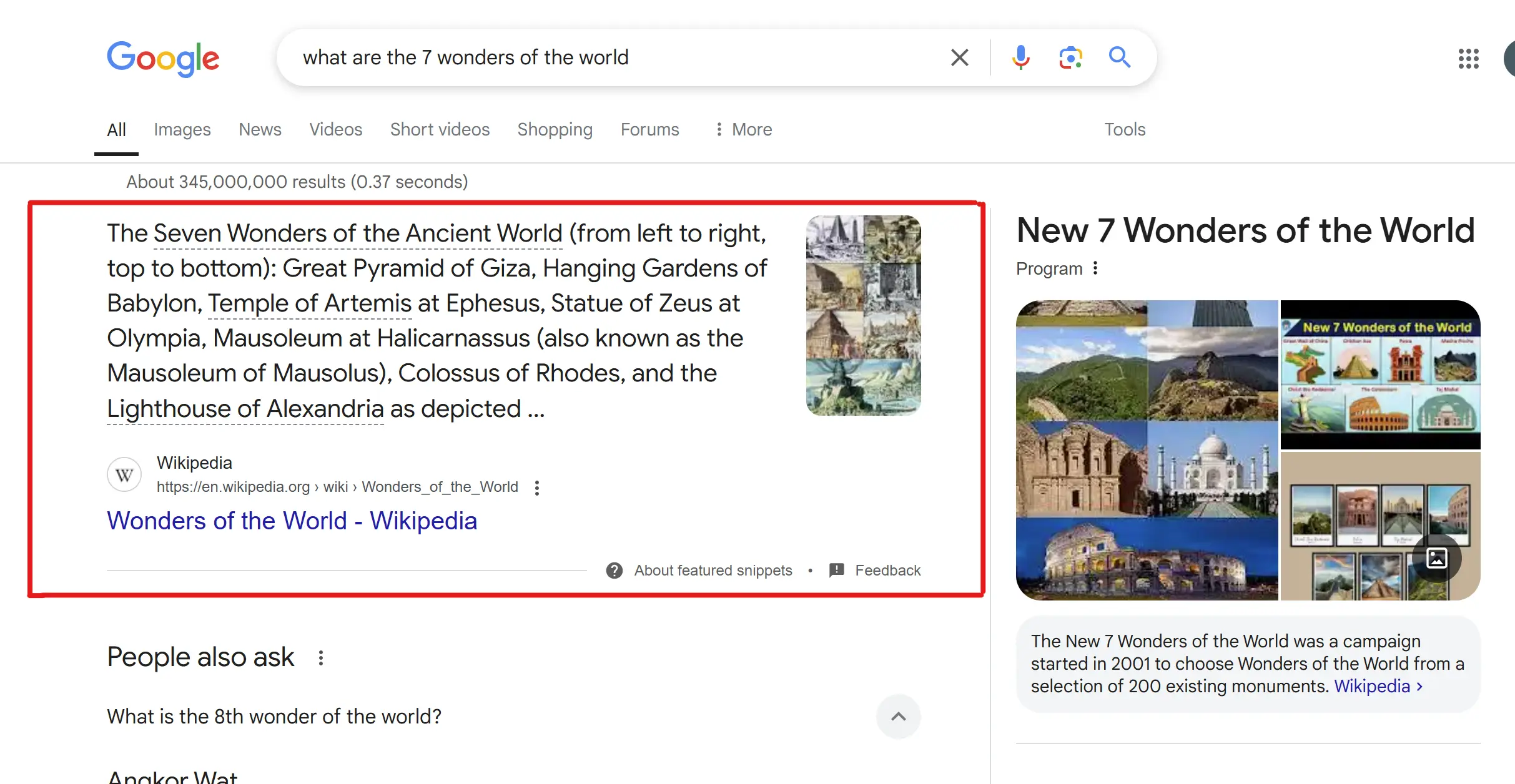 Featured Snippets vs. Rich Snippets (AKA: Rich Results)
